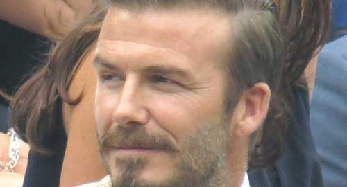David Beckham treats a London paramedic to coffee