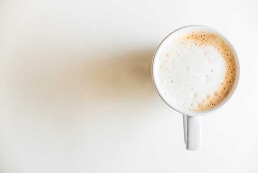 Making a Flat White at home