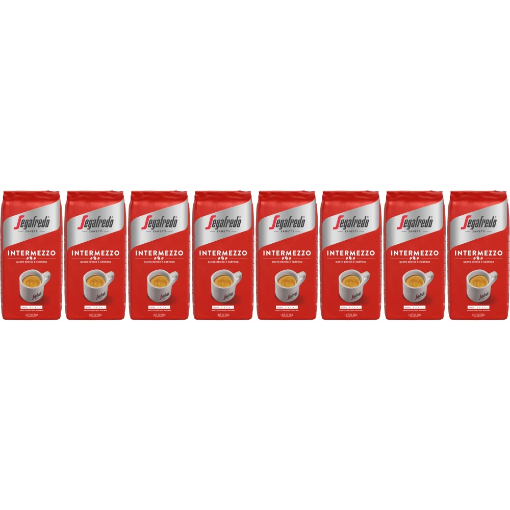 Segafredo Intermezzo - coffee beans - 8 x 1 kilo