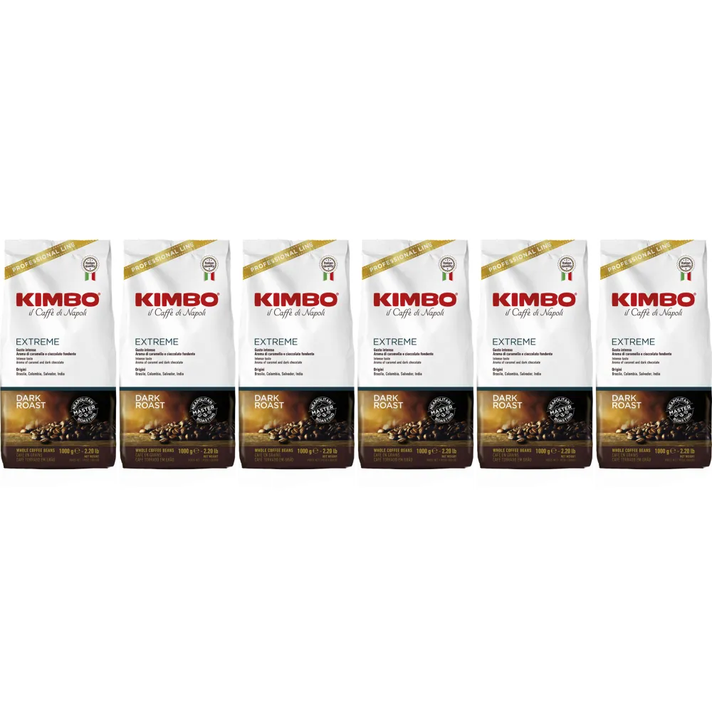 Kimbo Espresso Bar Extreme - coffee beans - 6 x 1 kg