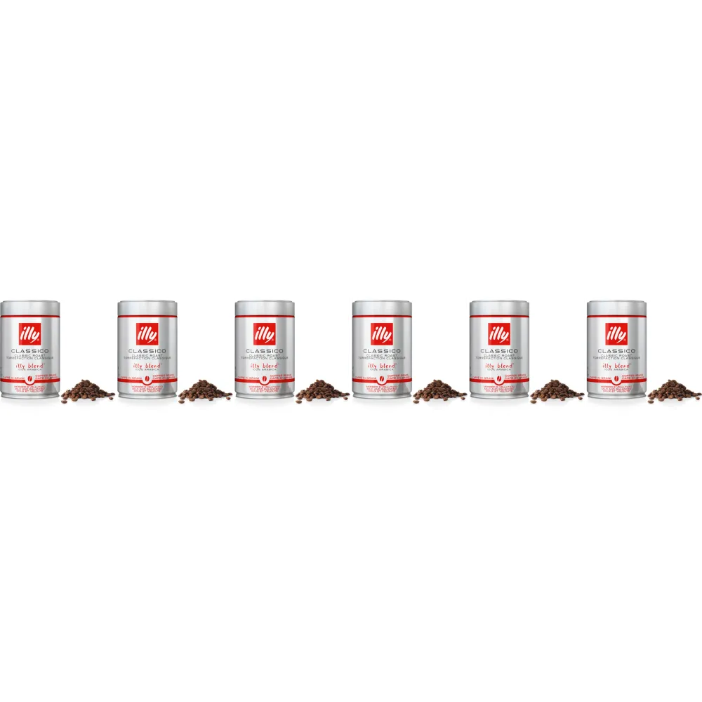 illy Classico - coffee beans - 6 x 250 g