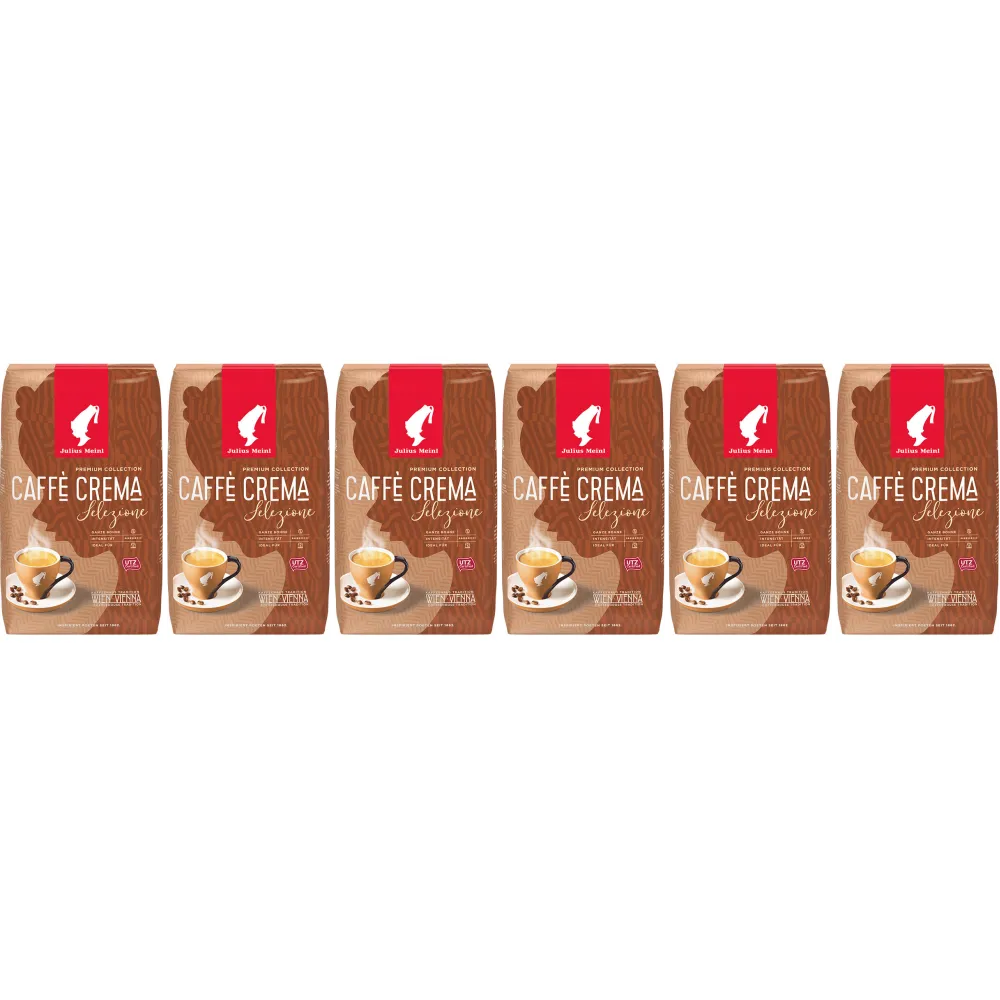 Julius Meinl Caffè Crema Premium Collection - coffee beans - 6 x 1 kg