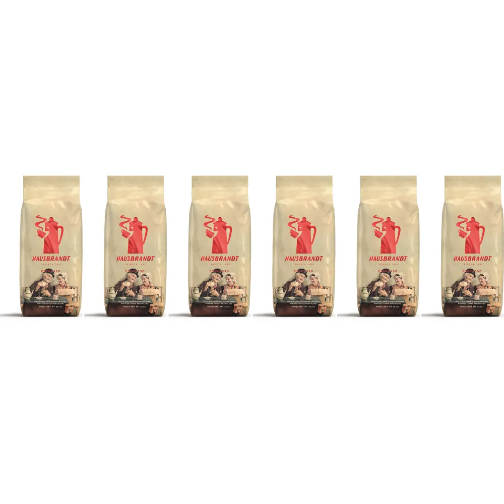 Caffè Hausbrandt Espresso (Nonnetti) - coffee beans - 6 x 1 kg