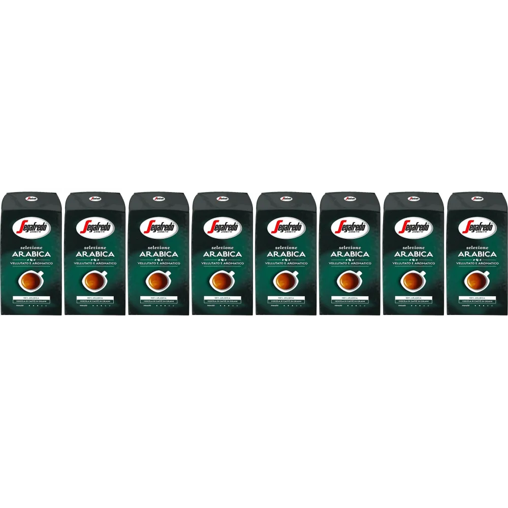 Segafredo Selezione 100% Arabica - coffee beans - 8 x 1 kg