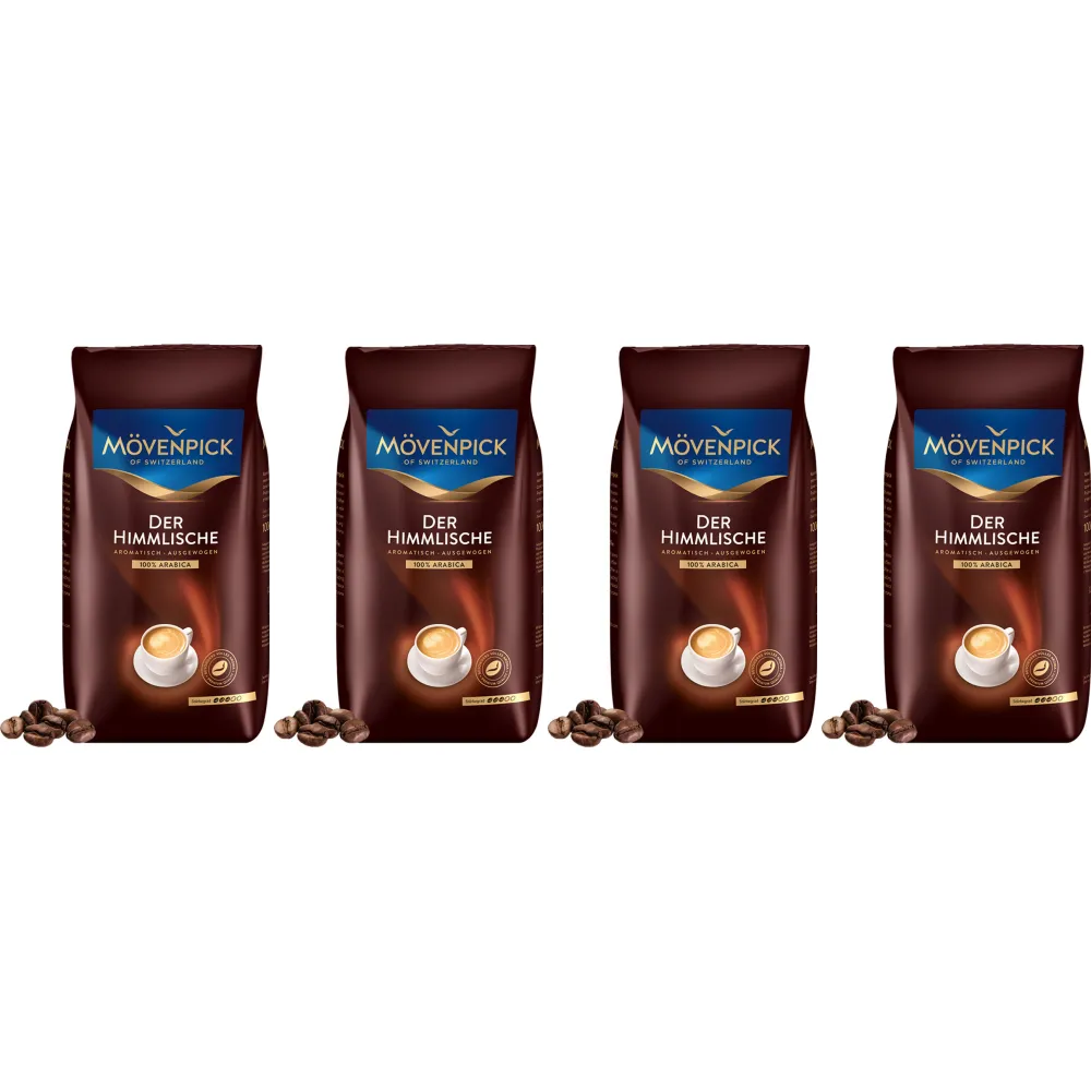 Mövenpick Der Himmlische - coffee beans - 4 x 1 kg