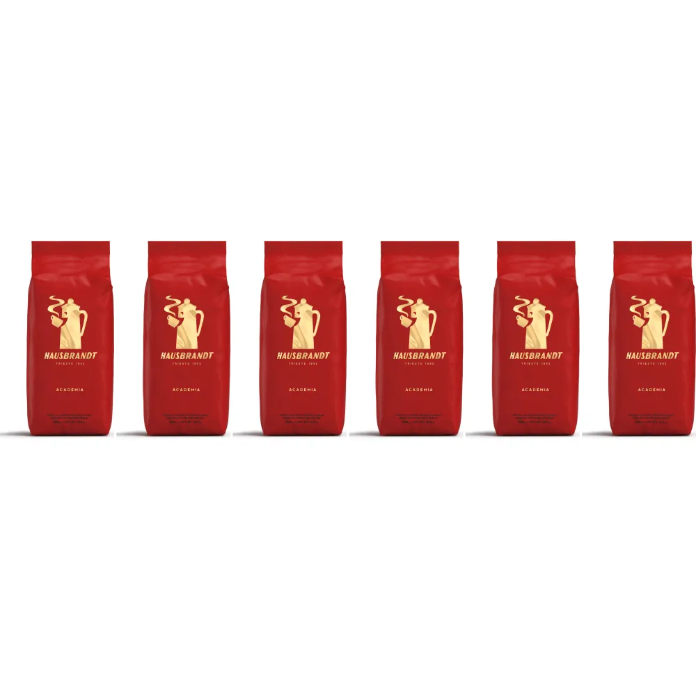 Caffè Hausbrandt Academia - coffee beans - 6 x 1 KG