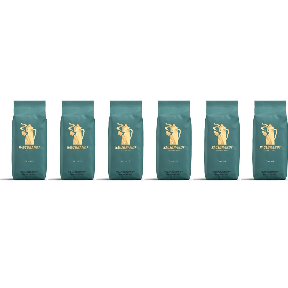 Caffè Hausbrandt Trieste - coffee beans - 6 x 1 kg