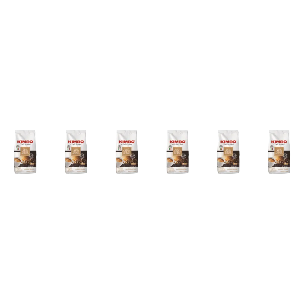 Kimbo Dolce Crema - coffee beans - 6 x 1 kg