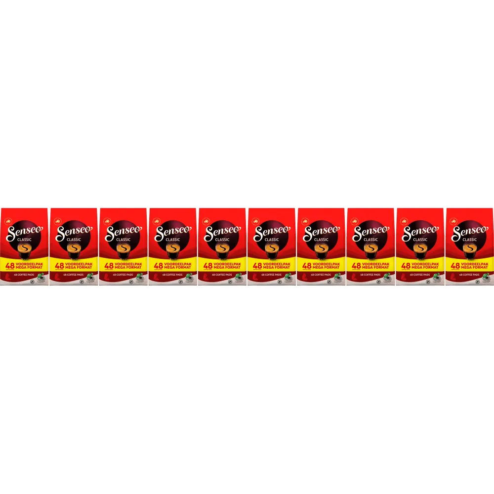 Senseo Classic - coffee pods - 10 x 48 pieces 