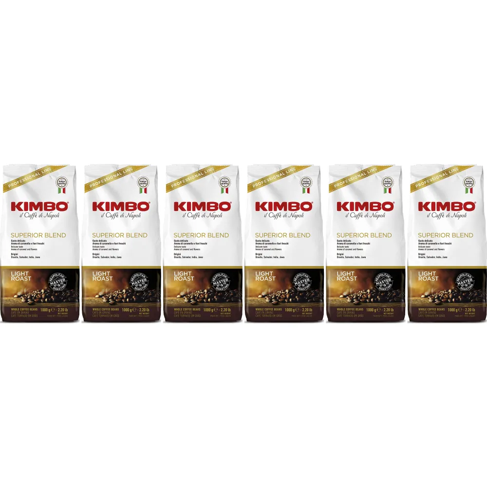 Kimbo Superior Blend - coffee beans - 6 x 1 kg
