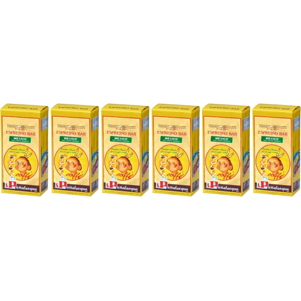 Passalacqua Mexico - coffee beans - 6 x 1 kg