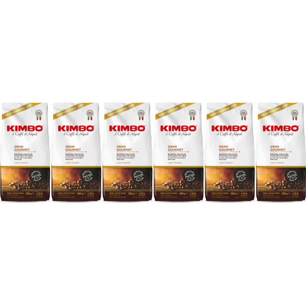 Kimbo Gran Gourmet - Coffee Beans - 6 x 1 kg