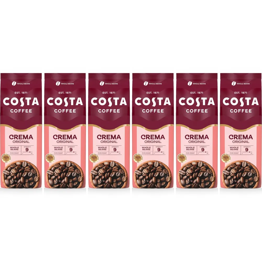 Costa Coffee Caffè Crema Original Blend - coffee beans - 6 x 1 kg