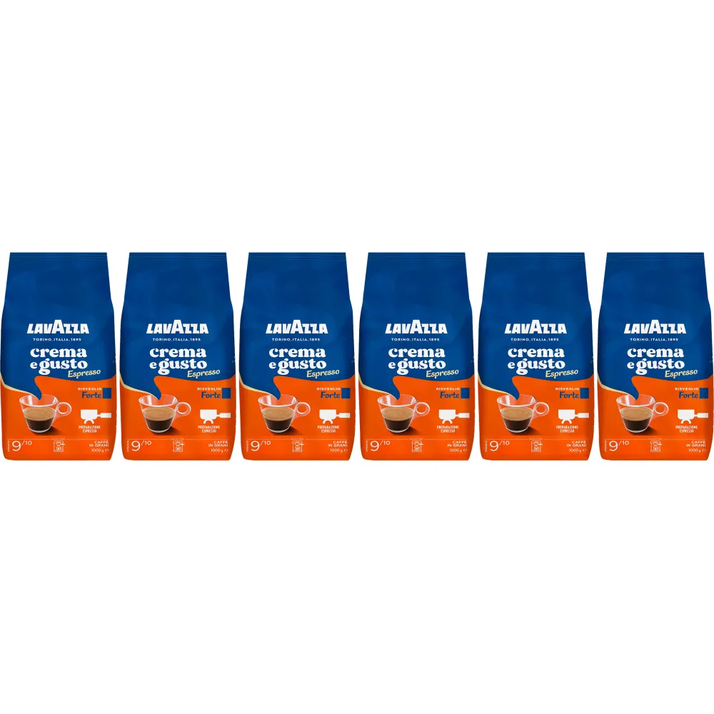 Lavazza Crema e Gusto Espresso Forte - coffee beans - 6 x 1 kilo