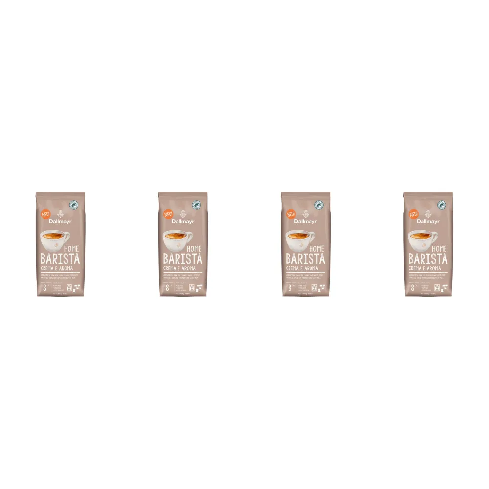 Dallmayr Home Barista Caffè Crema e Aroma - coffee beans - 4 x 1 kg
