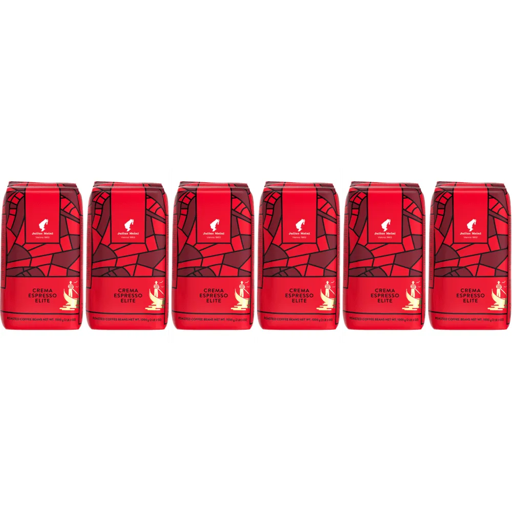 Julius Meinl Crema Espresso Elite Italian Line - coffee beans - 6 x 1 kg