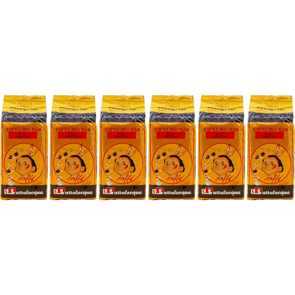 Passalacqua Cremador - Coffee Beans - 6 x 1 kg