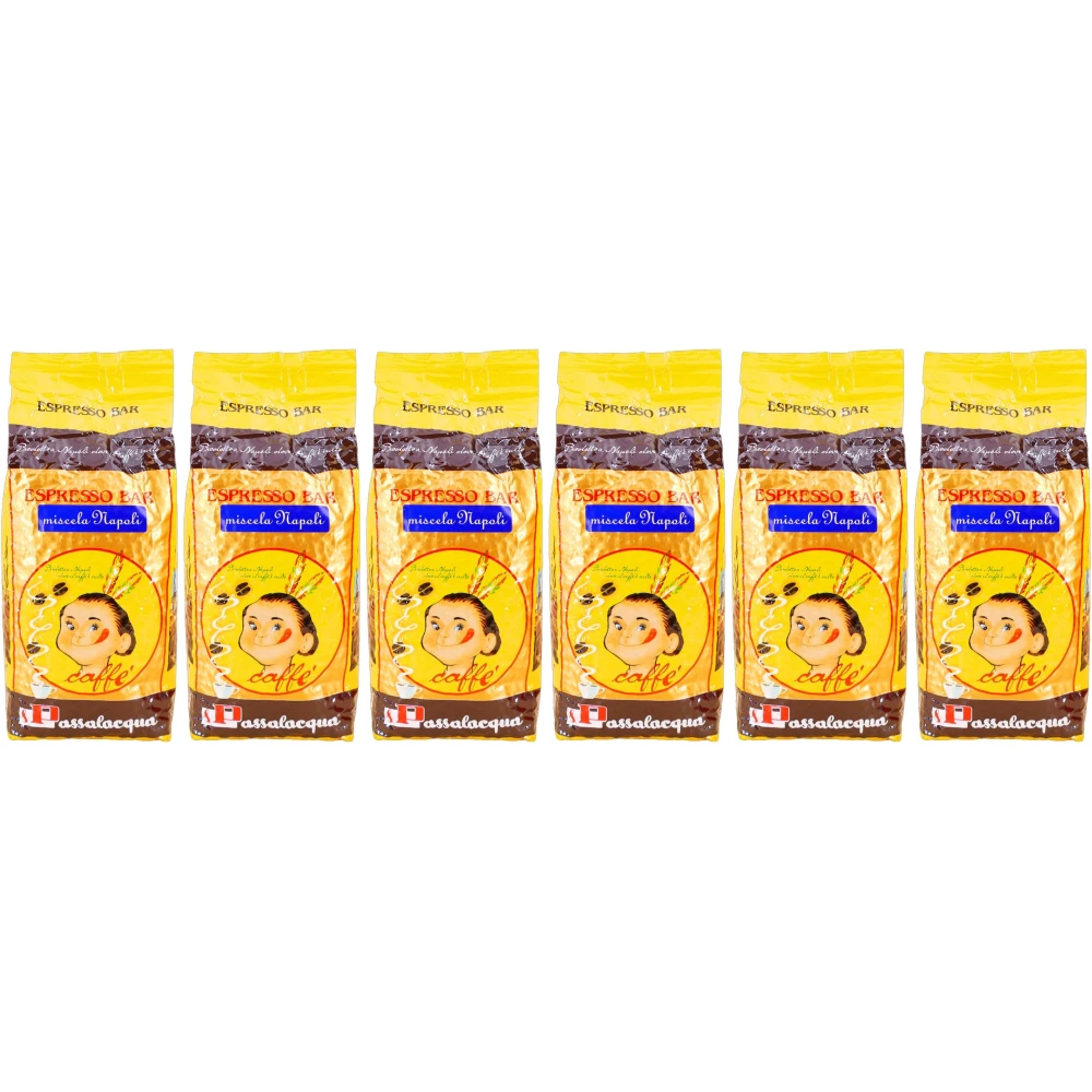 Passalacqua Napoli Blend - Coffee Beans - 6 x 1 kg