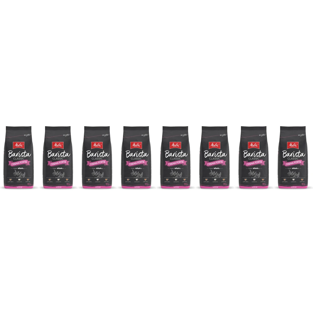 Melitta Barista Crema Forte - coffee beans - 8 x 1 kg