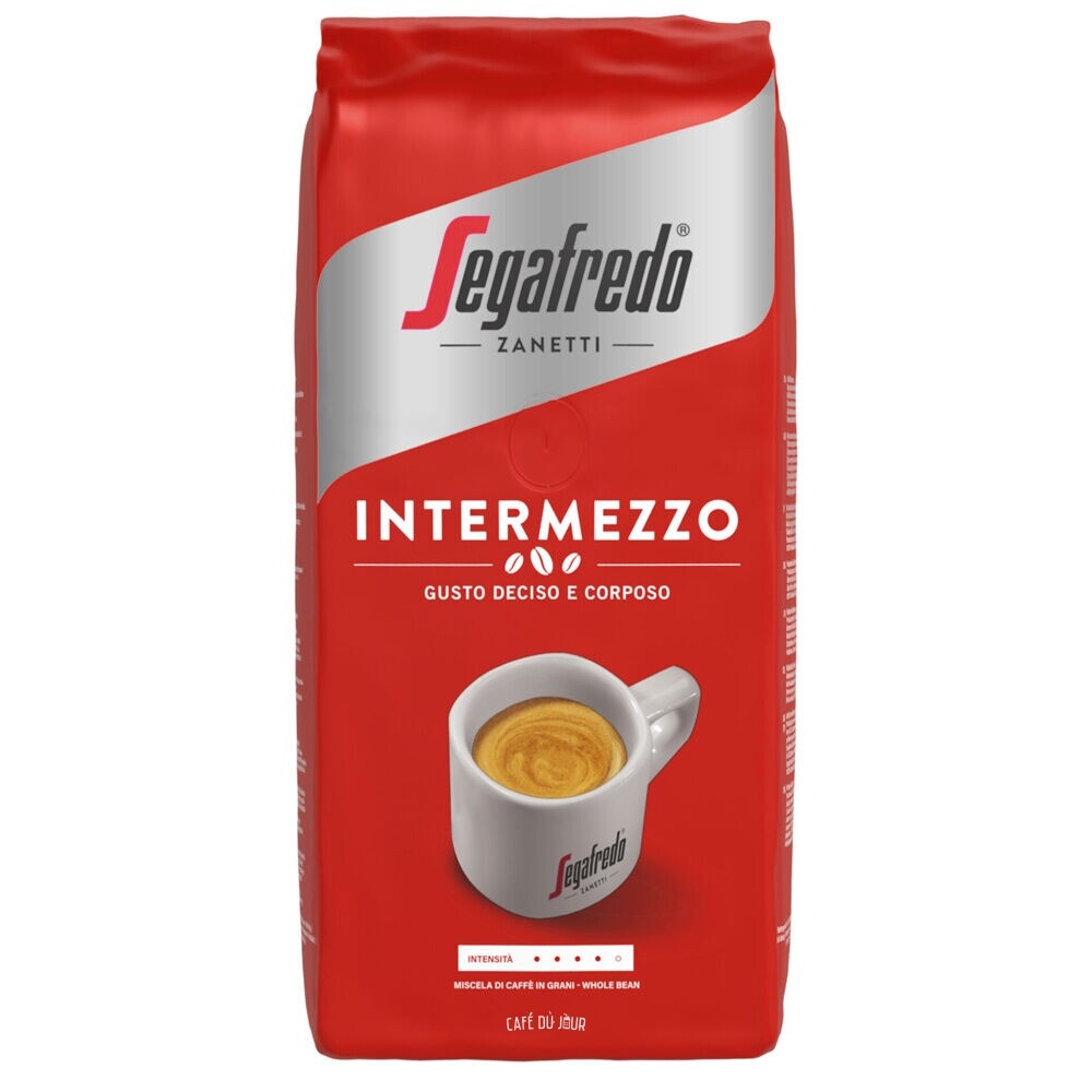 Segafredo Intermezzo - coffee beans - 8 x 1 kilo
