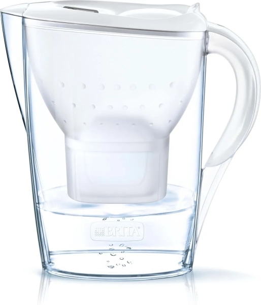 Brita - Water Filter Jug Marella White XL + 1 Maxtra Filter Cartridge 3.5L