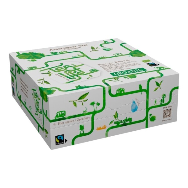 Assortiment display - Biologisch & Fairtrade - Tea of Life - 120 theezakjes