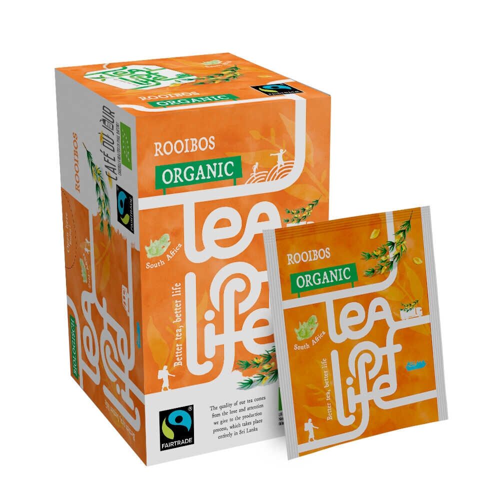 Rooibos - Organic & Fairtrade - Tea of Life - 25 tea bags