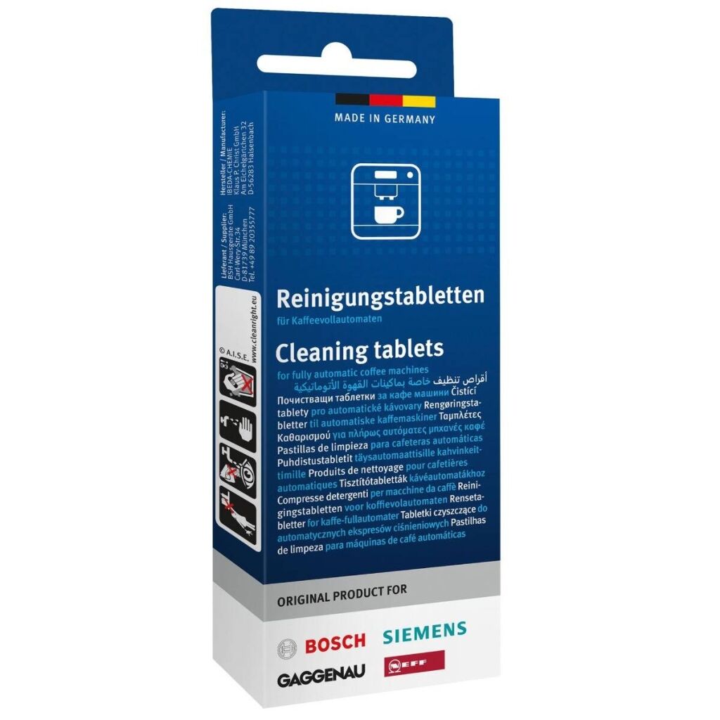Bosch coffee machine cleaning tablet