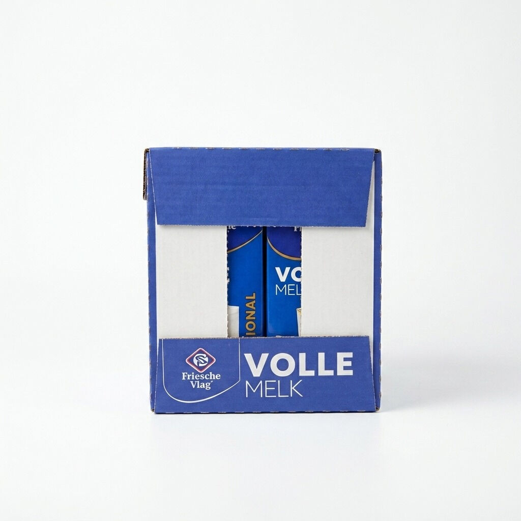 Friesche Vlag Lang Lekker whole milk - box 12 x 1 litre