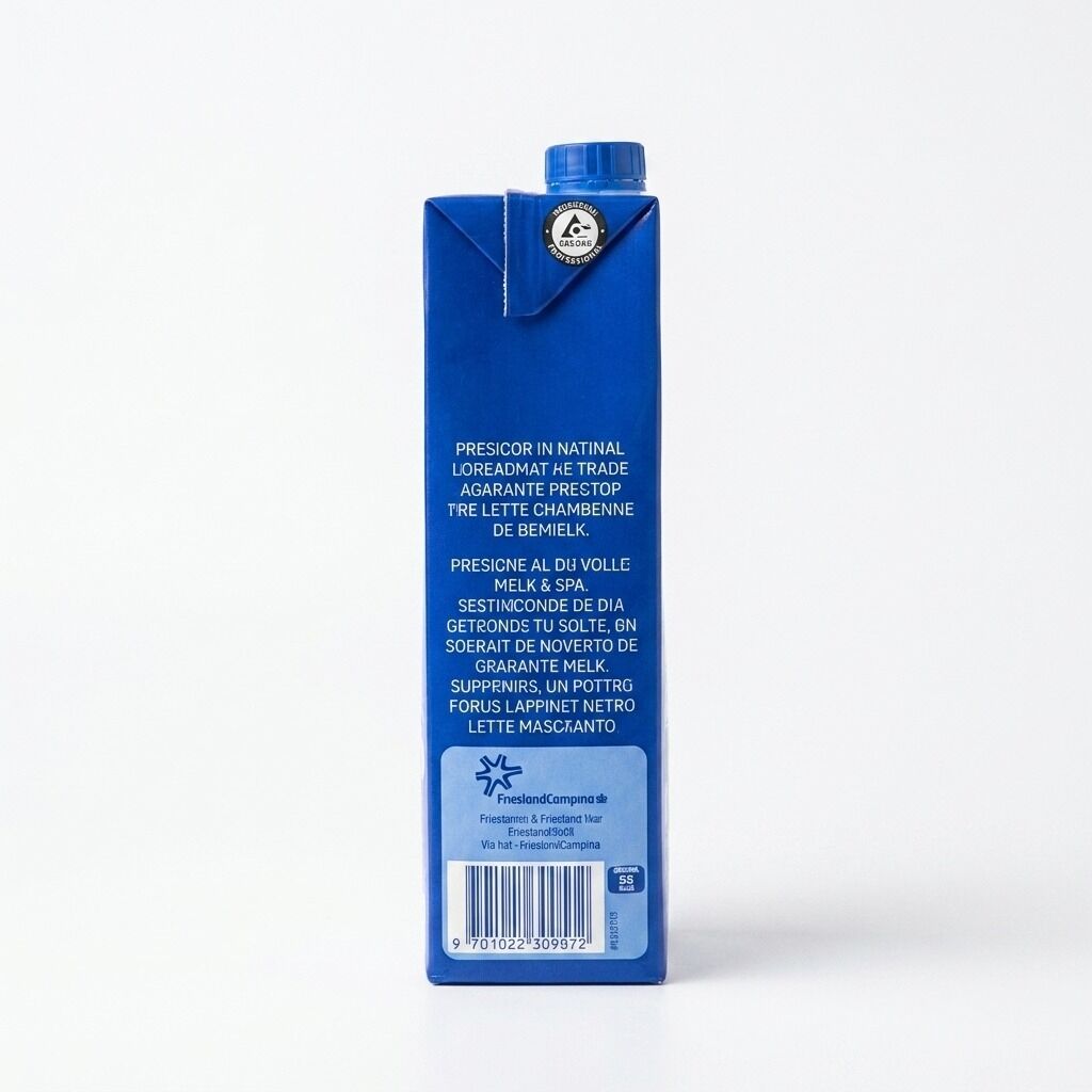 Friesche Vlag Lang Lekker whole milk - box 12 x 1 litre