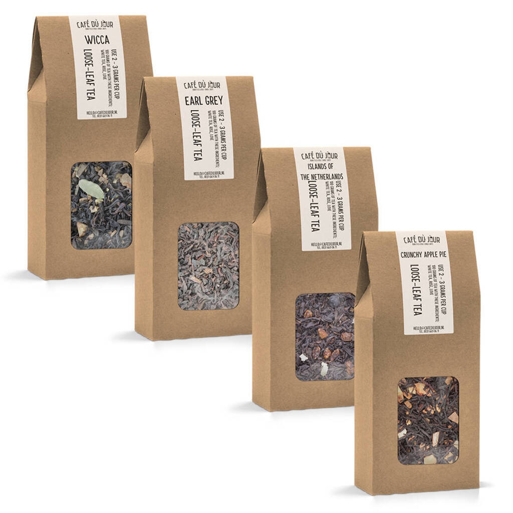 Café du Jour loose leaf tea bestseller pack