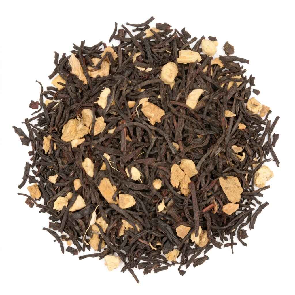 Fresh Ginger - Black tea 100 gram - Café du Jour loose tea 