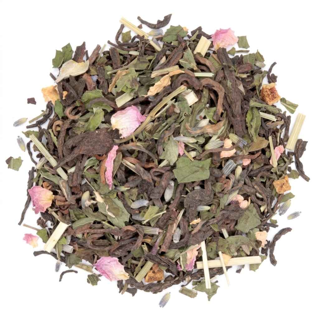 Pu Erh & Mint - Pu-Erh Tea100 gram - Café du Jour loose Tea