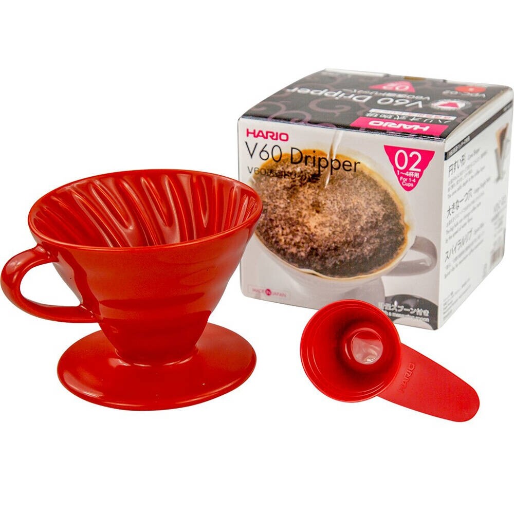Hario Dripper Red Porcelain No. 2