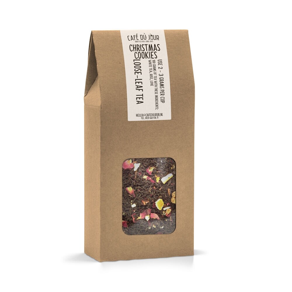 Christmas Cookies - Black Tea 100 grams - Café du Jour loose tea