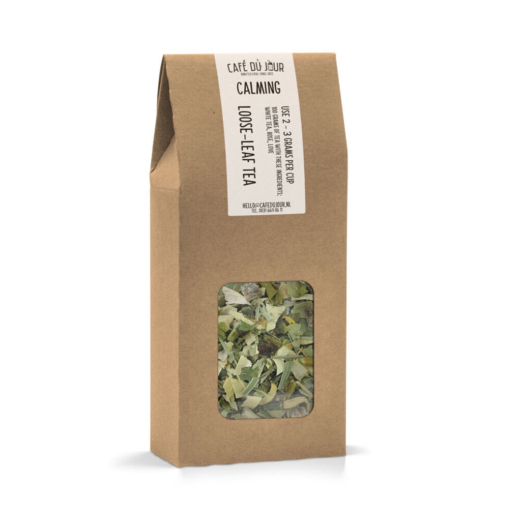 Calming herbal tea 100 grams - Café du Jour loose leaf tea