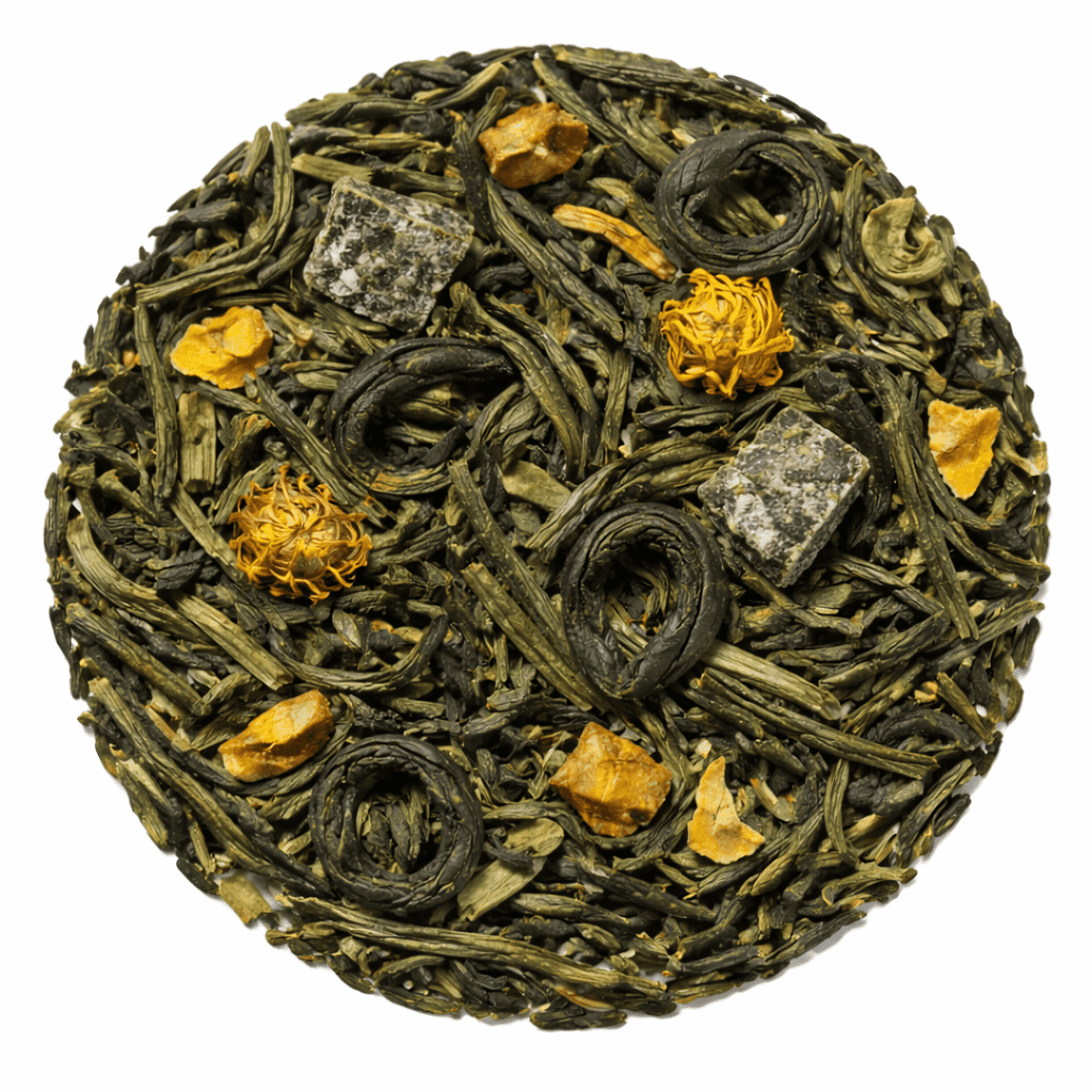 Peach Bloom - Green & white tea 100 grams - Café du Jour loose tea