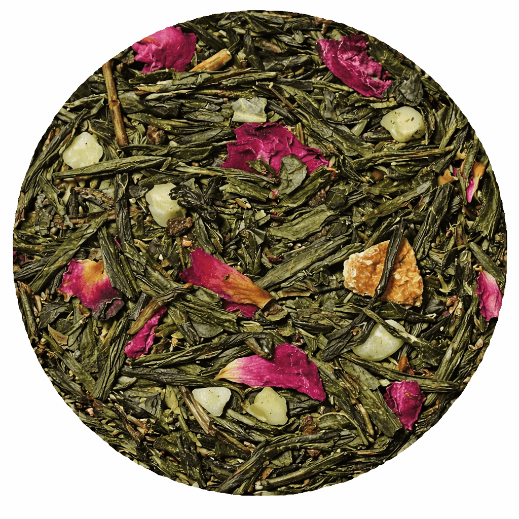 Cinnamon & Almond - Green tea 100 grams - Café du Jour loose tea