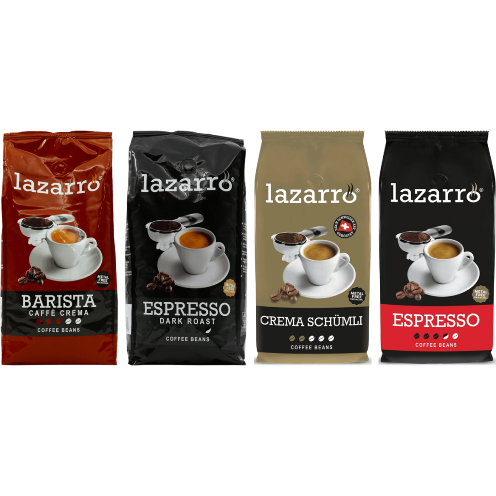 Lazarro Tasting Pack - coffee beans - 4 x 1 kg