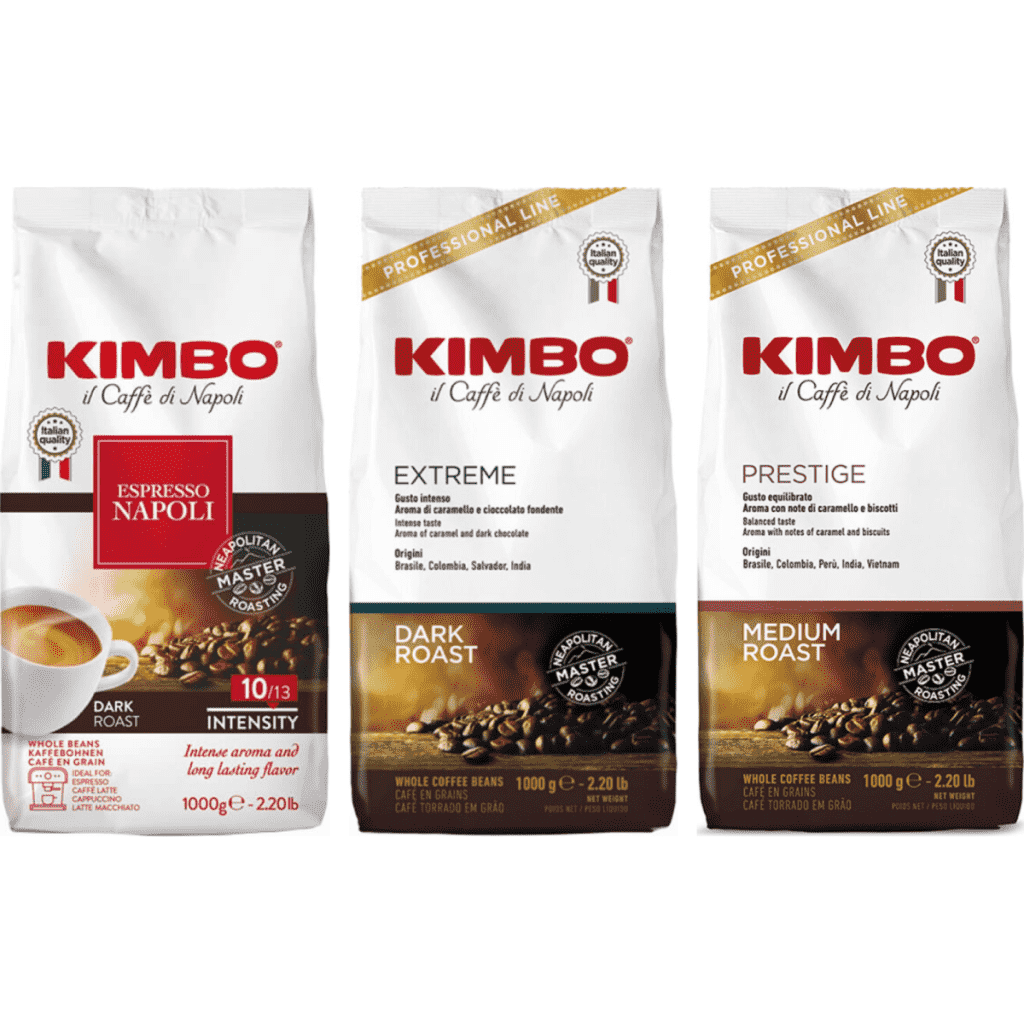 Kimbo Tasting Pack Bold & Intense - 3 x 1 kg