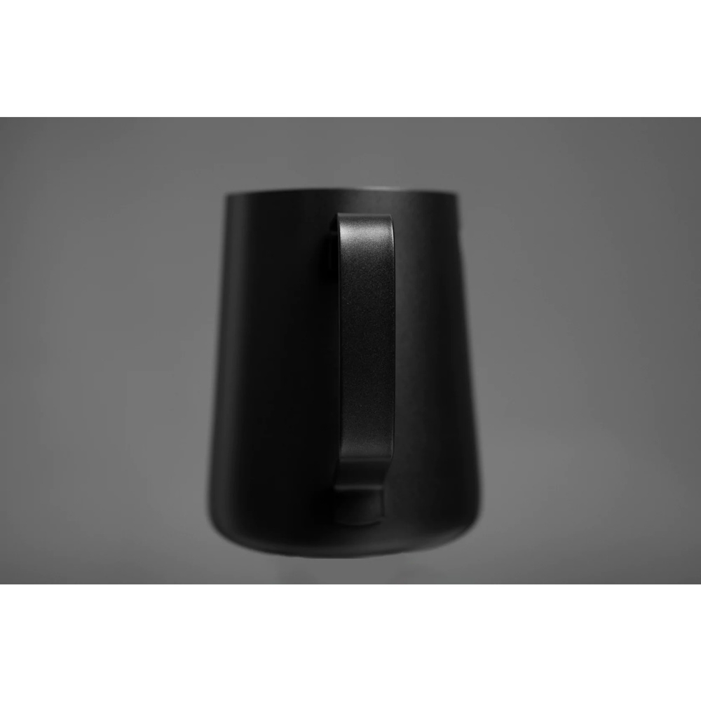 Milk jug - matte black stainless steel - 600 ml