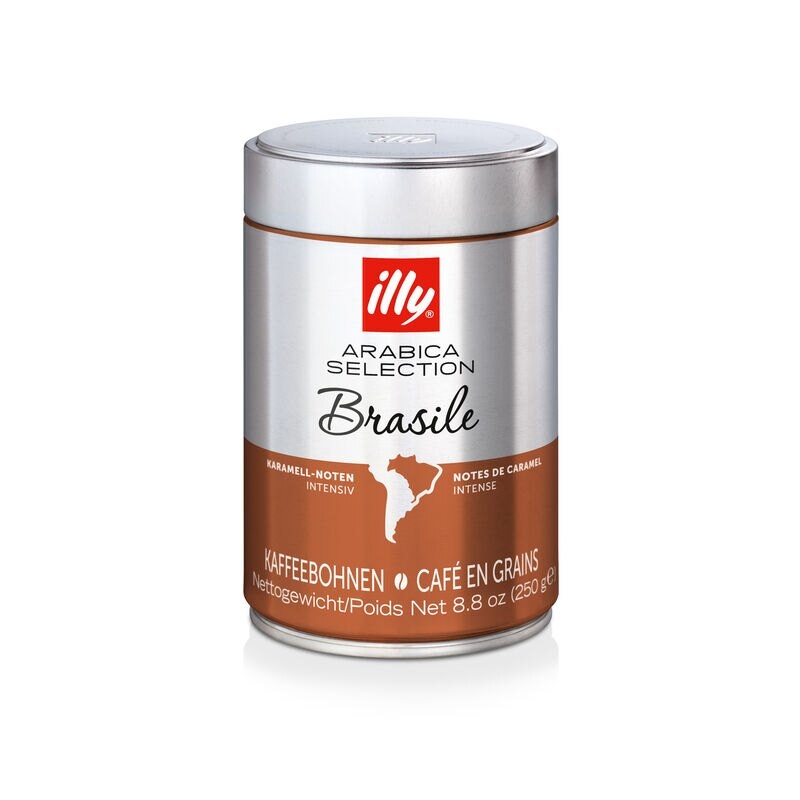 Illy Monoarabica Brazil Coffee Beans 250g
