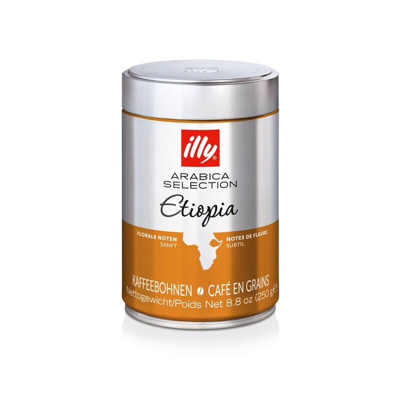 Illy Monoarabica Ethiopia coffee beans 250 grams
