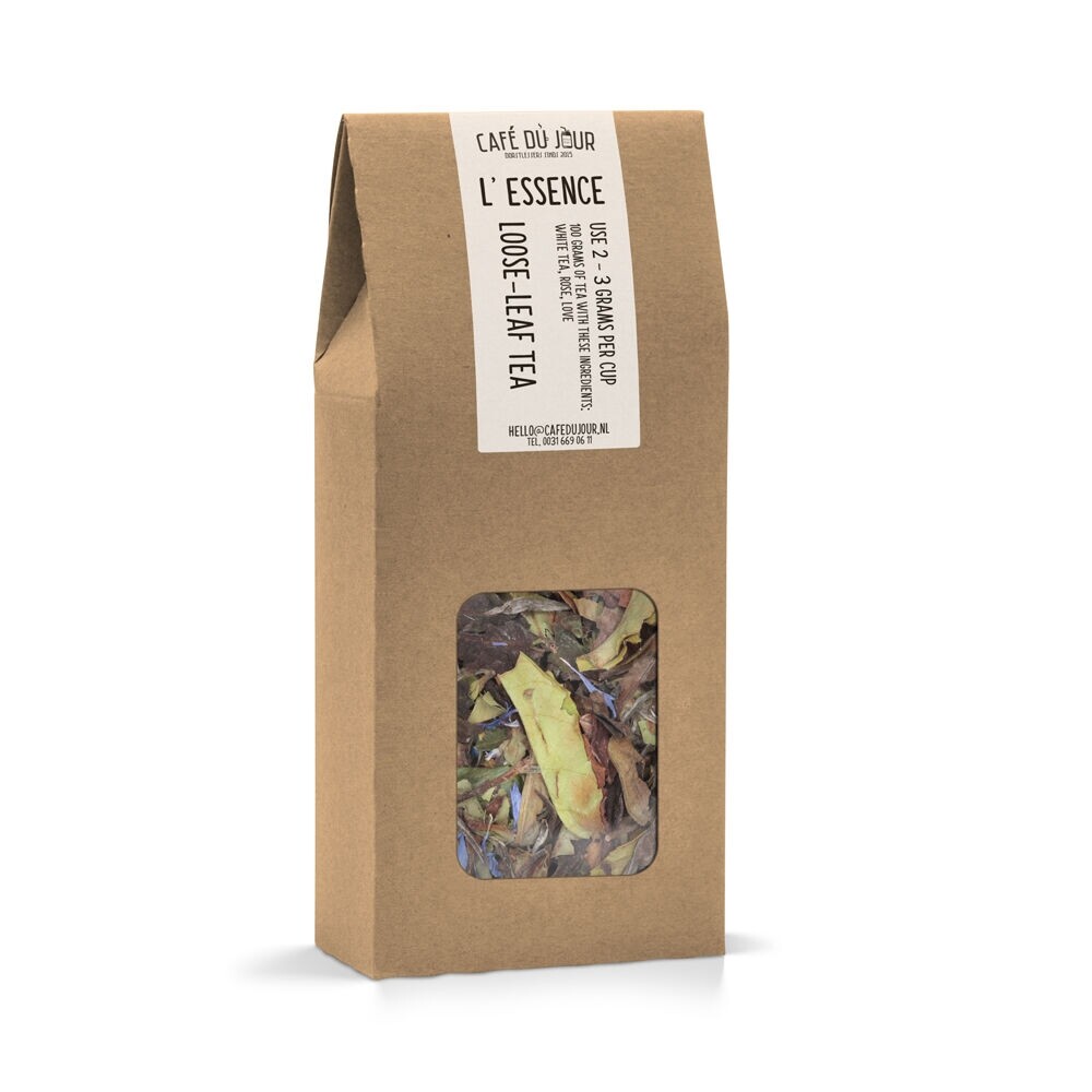 L' essence - White Tea 100 gram - Café du Jour loose Tea
