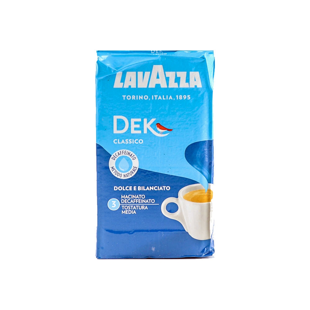 Lavazza DEK Classico decaffeinated ground coffee 250 g
