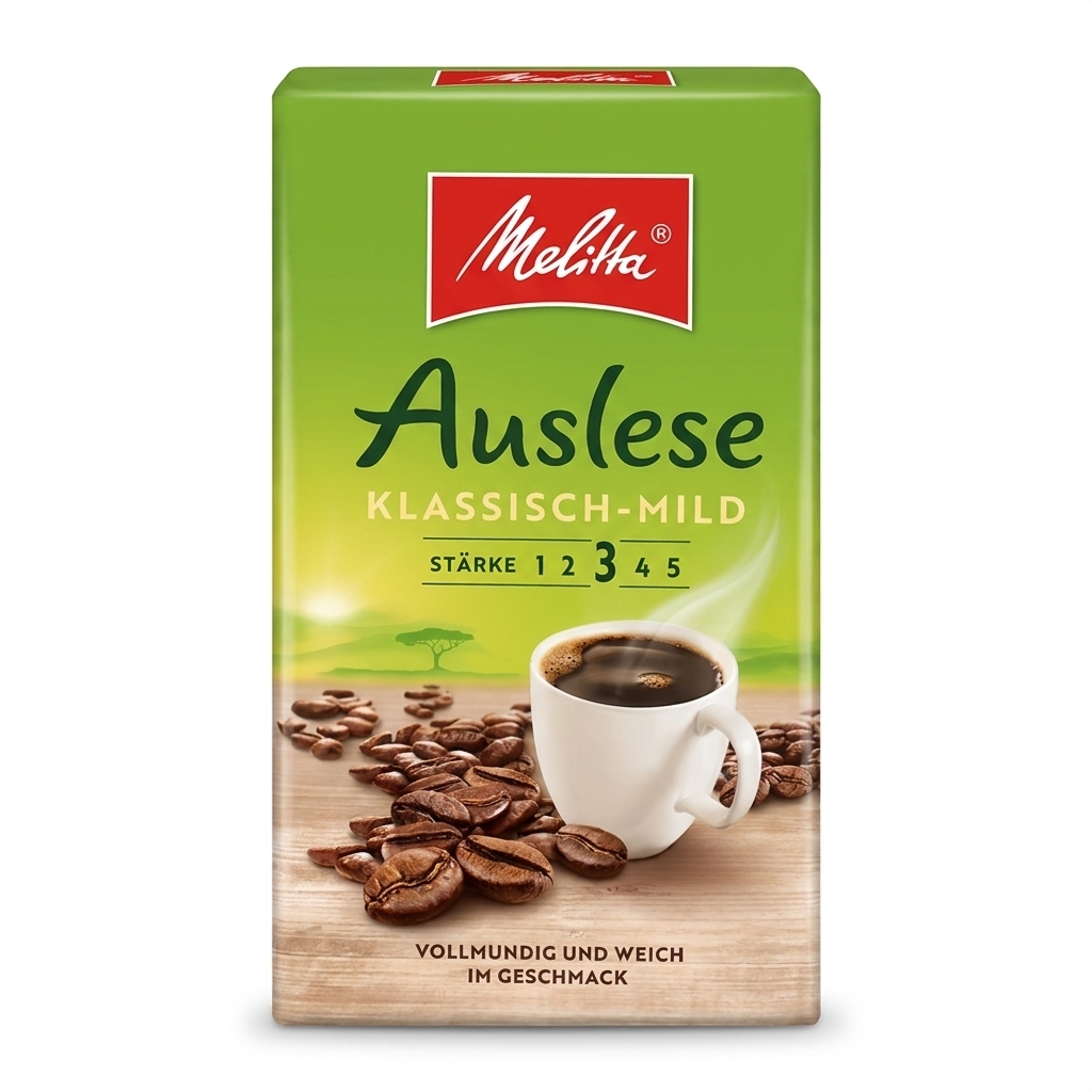 Melitta Auslese Klassisch Mild - ground coffee - 500 g