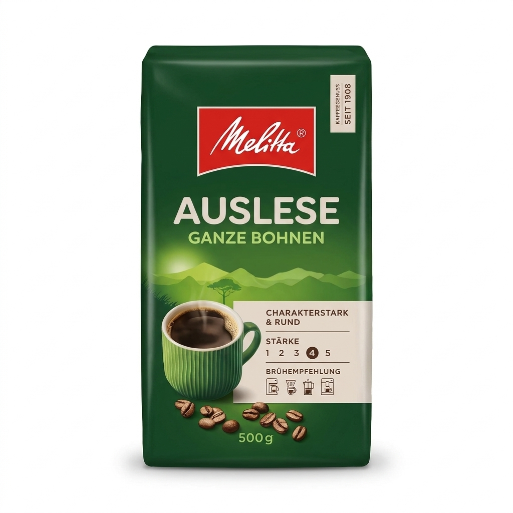 Melitta Auslese - coffee beans - 500 g