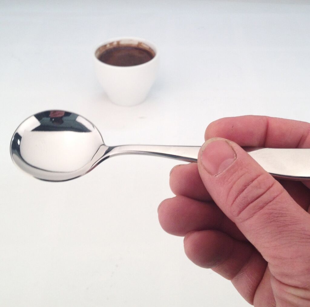 JoeFrex Cupping Spoon - stainless steel coffee tasting spoon - 1 piece