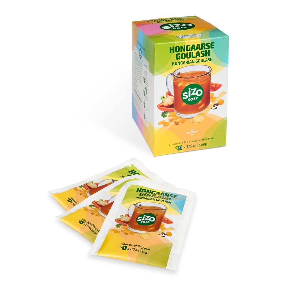 Sizo Soup Hungarian Goulash - instant soup - 21 sachets