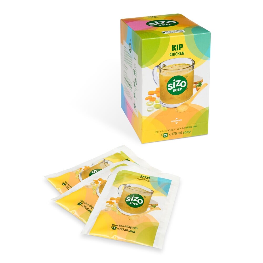 Sizo Soup Chicken - instant soup - 21 sachets